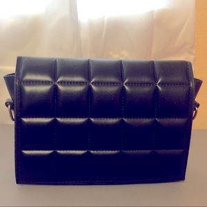 Sleek black purse